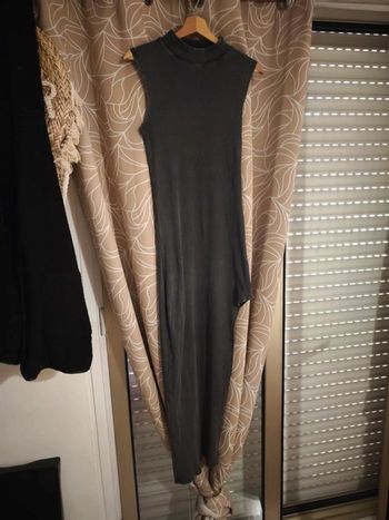 Robe longue asymétrique