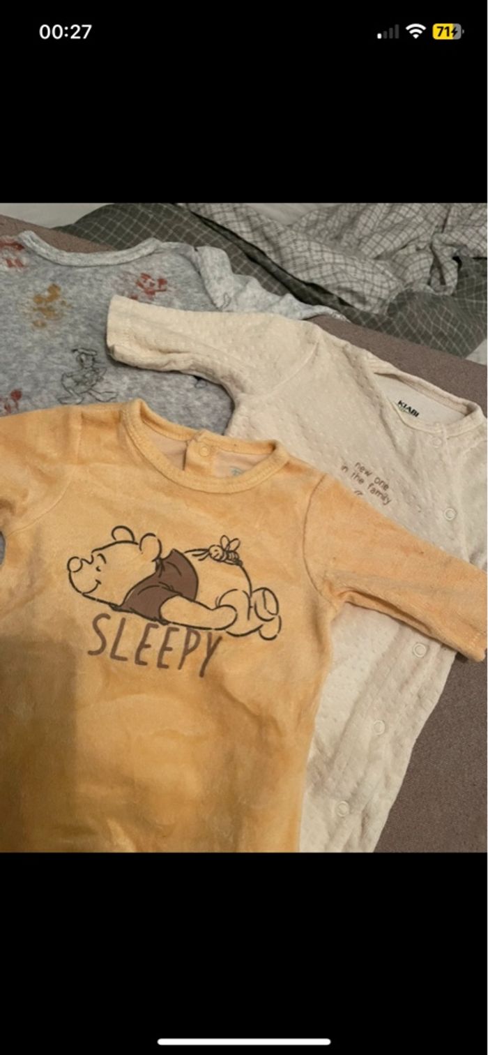 Lot 3 pyjamas - photo numéro 2
