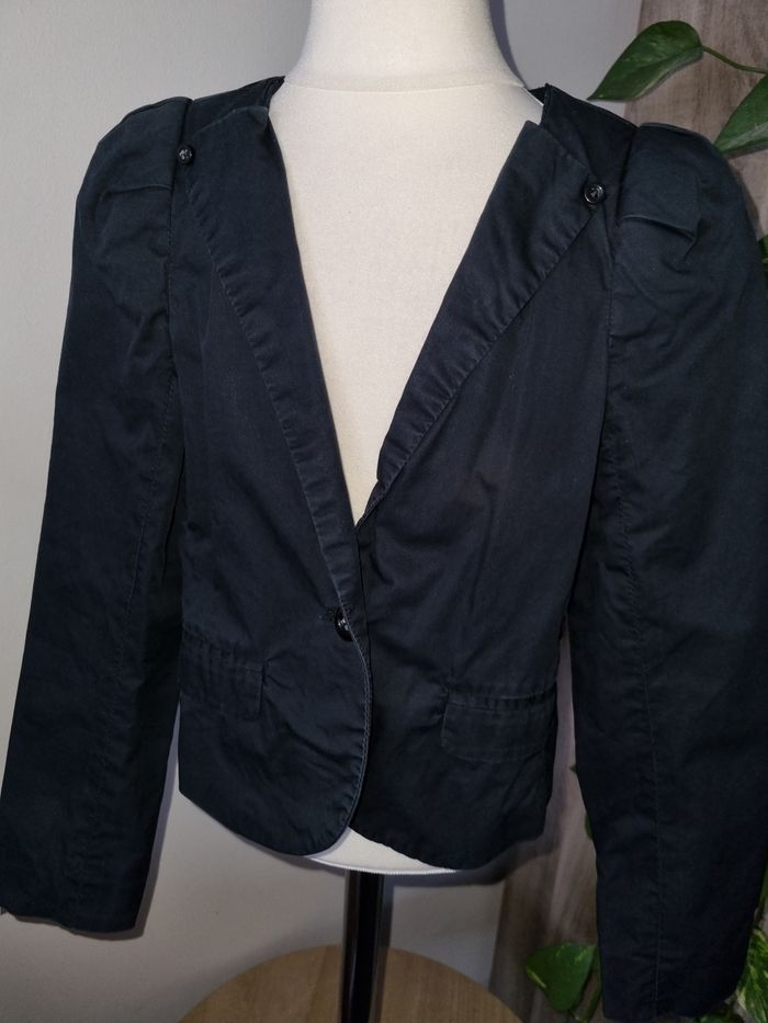 Veste noire "habillée" CKS 6 ans - photo numéro 2