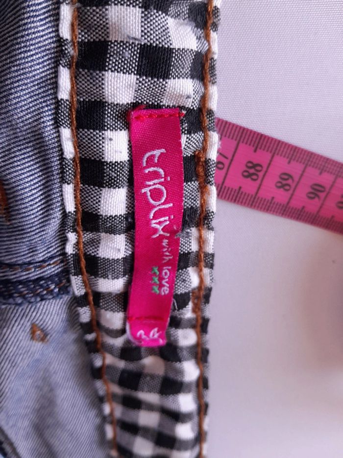 Jean slim taille basse triplix taille 34 - photo numéro 3