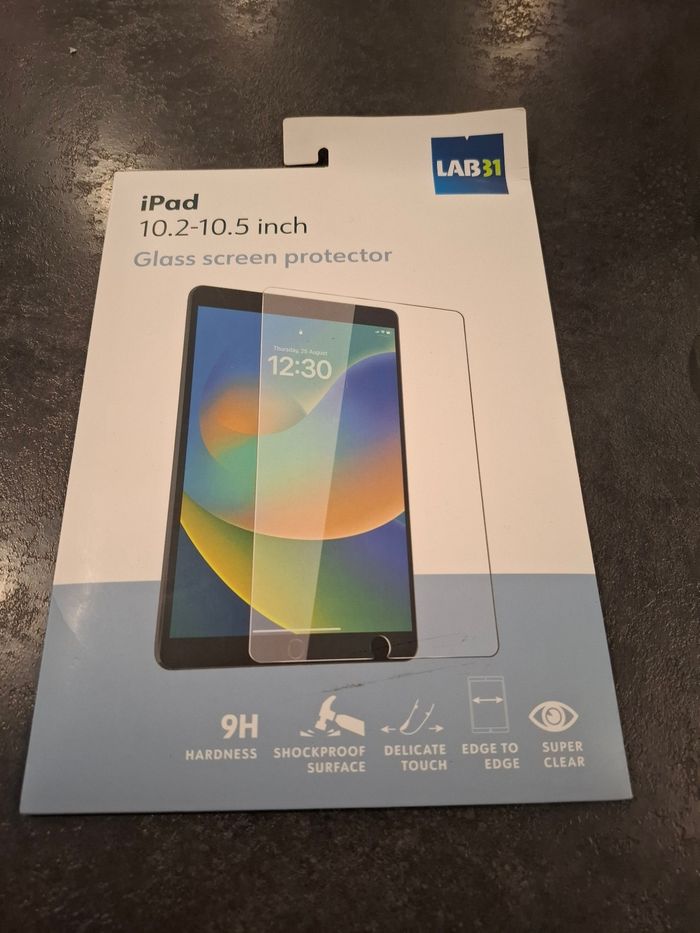 Verre trempé tablette ipad