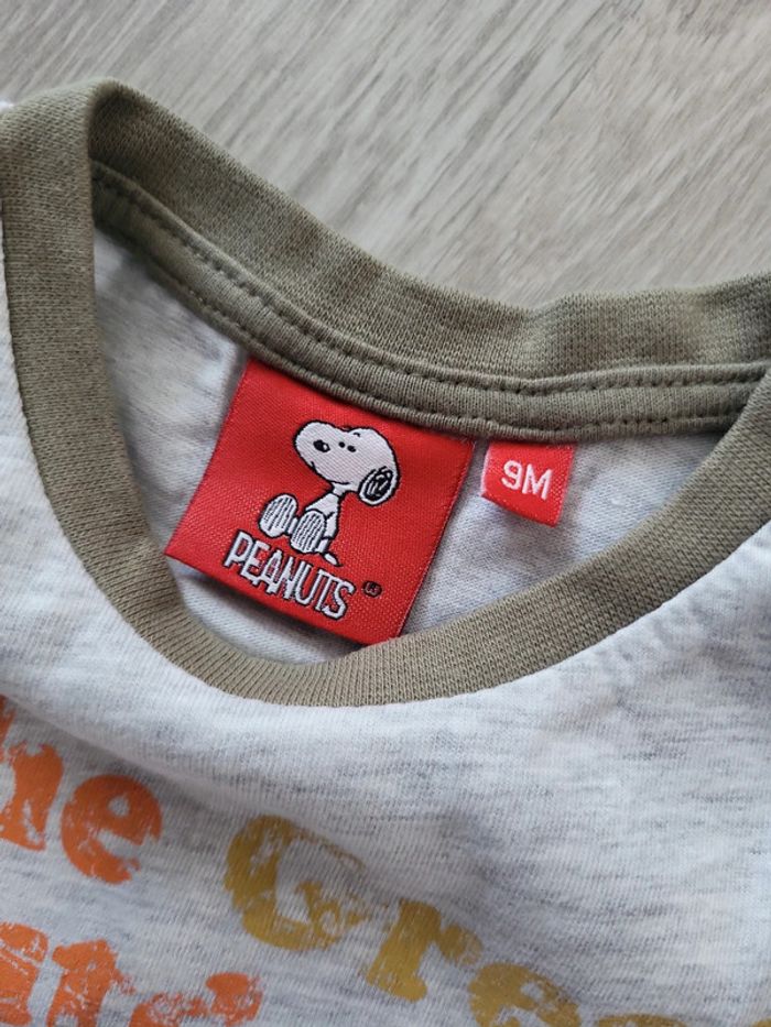 Tee-shirt "Peanuts" 9mois - photo numéro 3