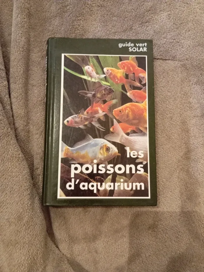 Livre guide vert Les poissons d'aquarium