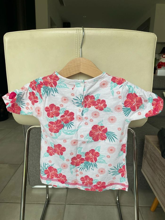Lot de 3 tee-shirts manches courtes 12 mois - photo numéro 3