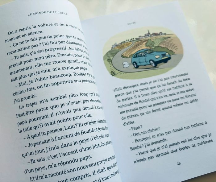 Livre roman Le monde de Lucrèce Tome 2 - photo numéro 3