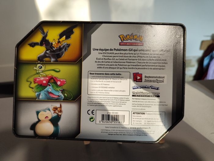 Pokebox pokémon gx escouade pikachu & Zekrom vide - photo numéro 2