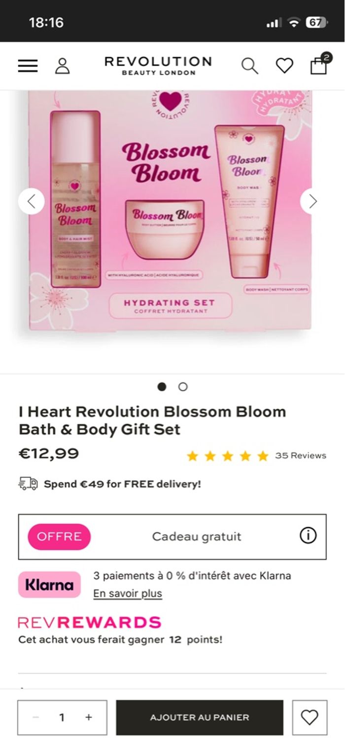 I Heart Revolution Blossom Bloom Bath & Body Gift Set - photo numéro 6