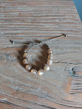 Bracelet réglable couleur dorée