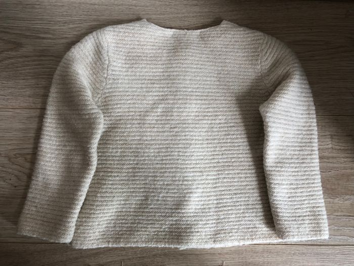 Gilet laine et alpaga 3 ans - photo numéro 3