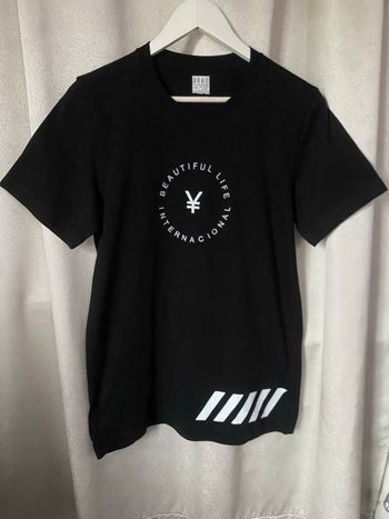 T-shirt noir Kaho M beautiful Life internacional