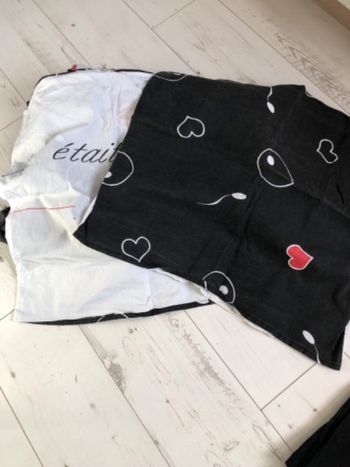Housse de couette et taies d’oreiller