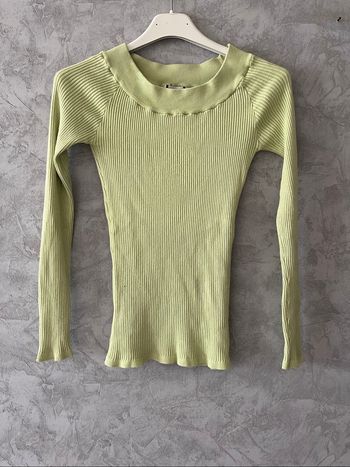 Pull vert clair