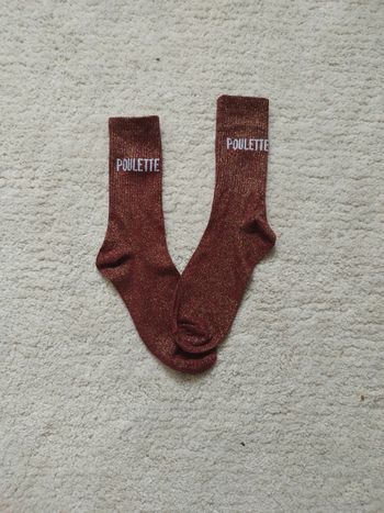 Chaussette à message