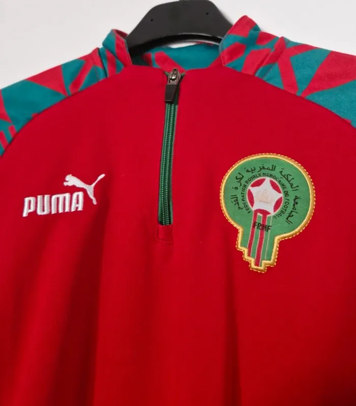 Maroc Maillot Shirt Football Training Entraînement Puma Taille S - photo numéro 3