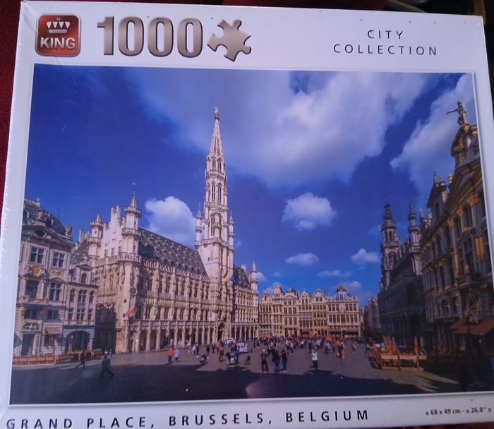 Puzzle 1000 pieces Grand Palace Belgium