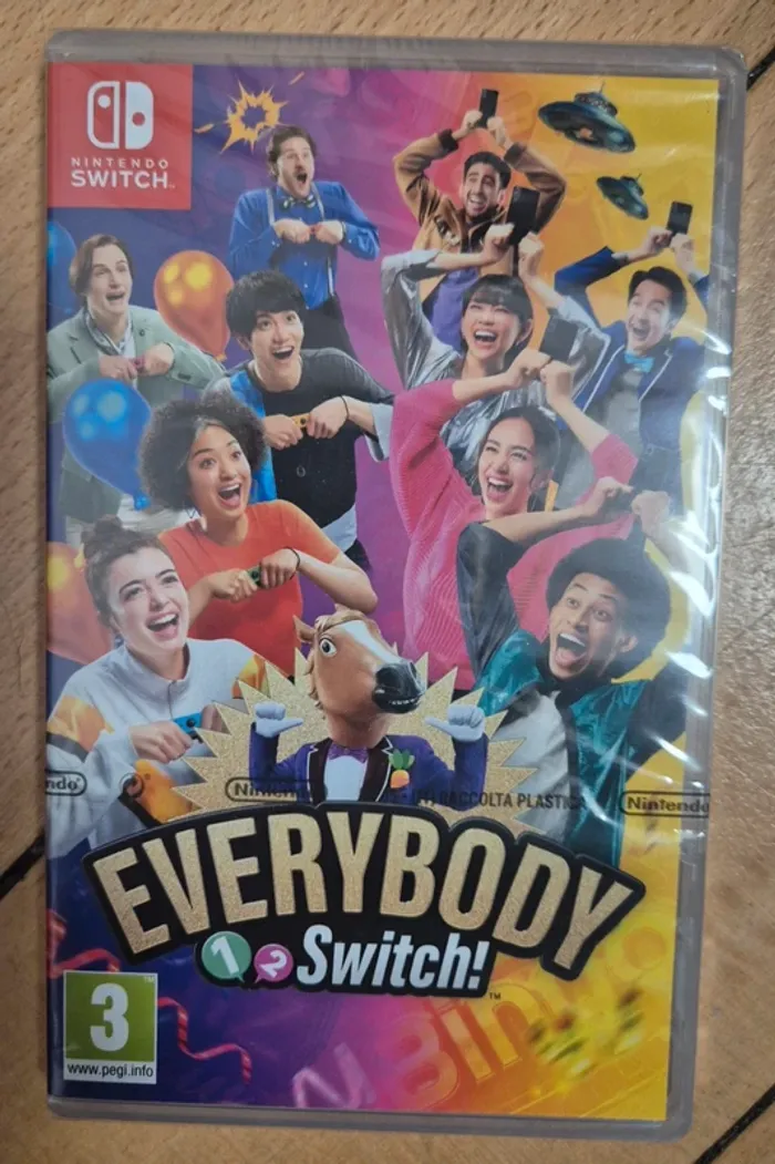 Everybody 1 2 Switch. Neuf sous blister. Nintendo Switch compatible Switch Lite et Oled.