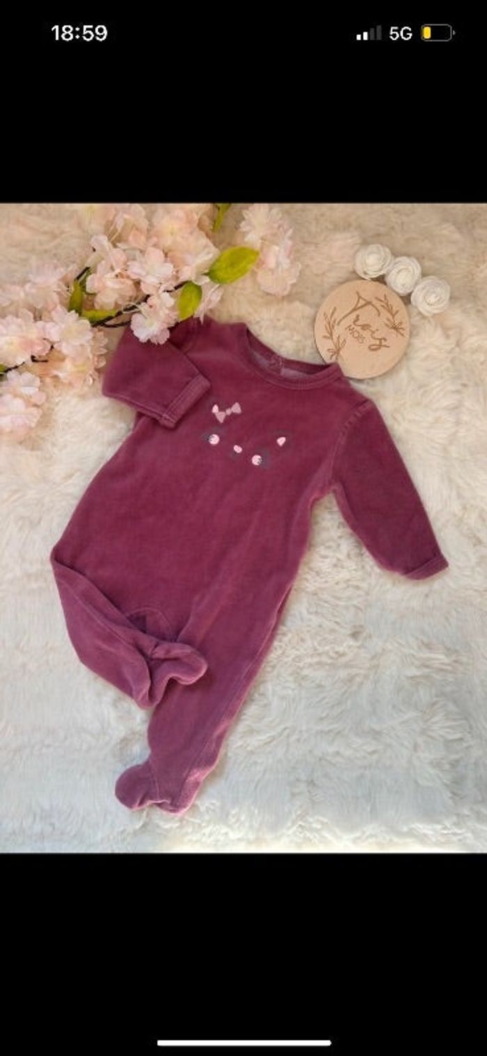 Pyjama en velours