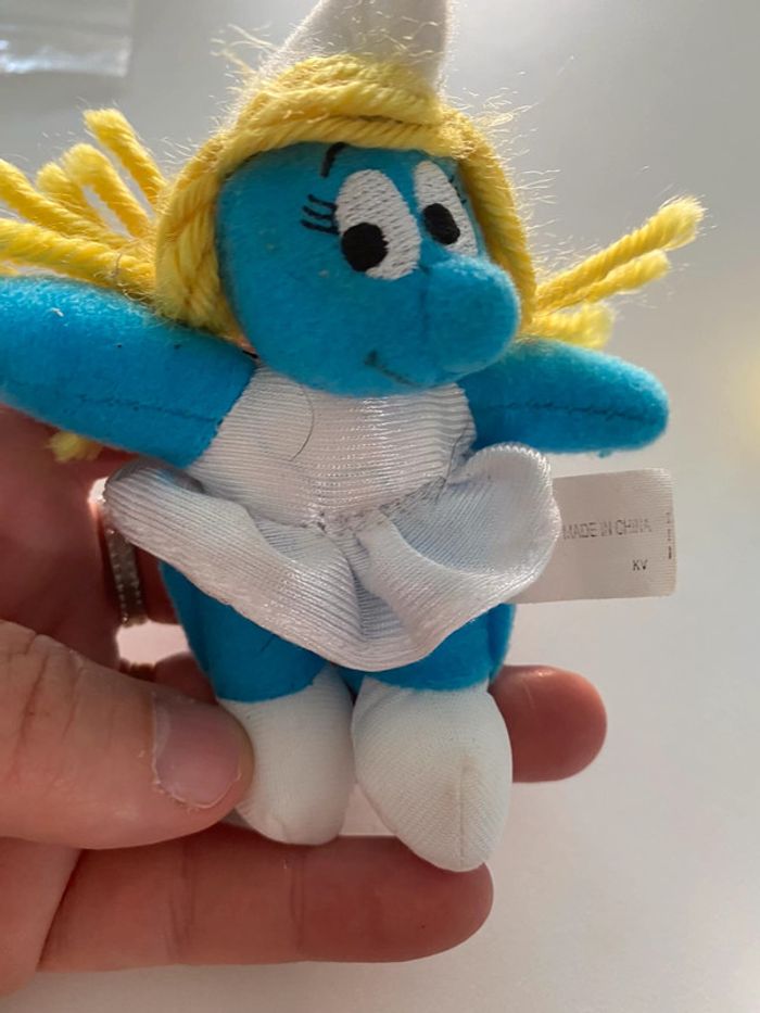 Lot peluches schtroumpfs - photo numéro 3