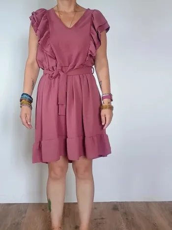 robe longue satin L