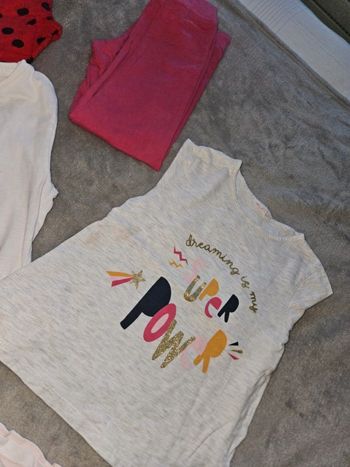 Lot pyjamas printemps été 5-6 ans - photo numéro 2