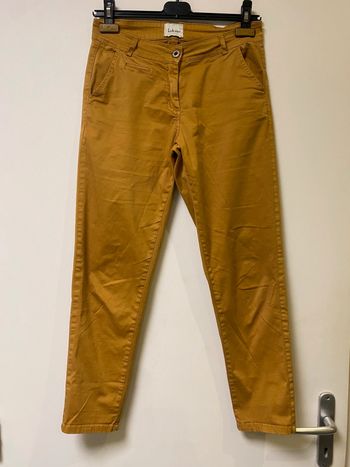 Joli pantalon moutarde Luck Ap taille 36