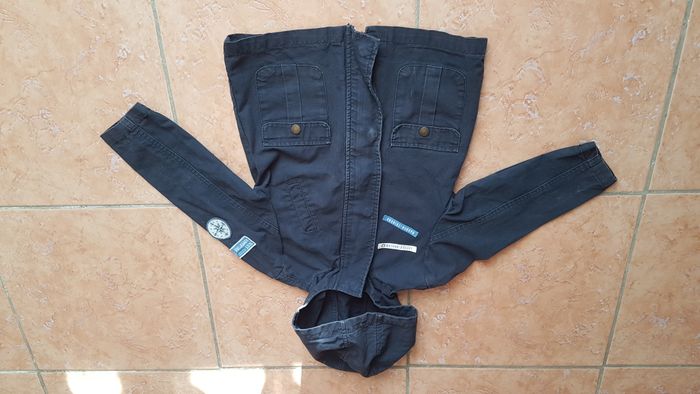 Manteau mi-saison à capuche garçon 4 ans noir Kiabi - photo numéro 1