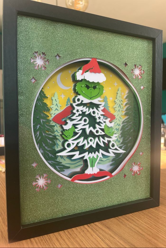 Cadre 3D Le Grinch - photo numéro 2