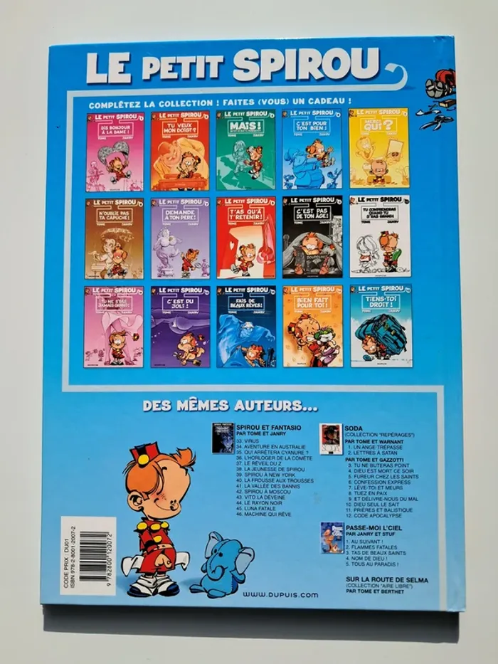 Bande dessinée Le Petit Spirou - C'est pour ton bien : Tome 4 - photo numéro 4