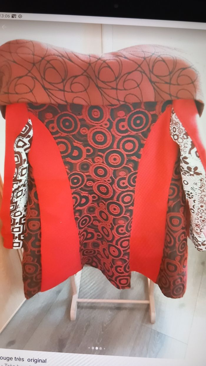 Manteau rouge. - photo numéro 4
