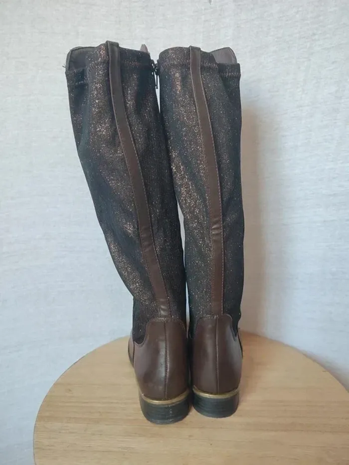 Bottes marron - photo numéro 4