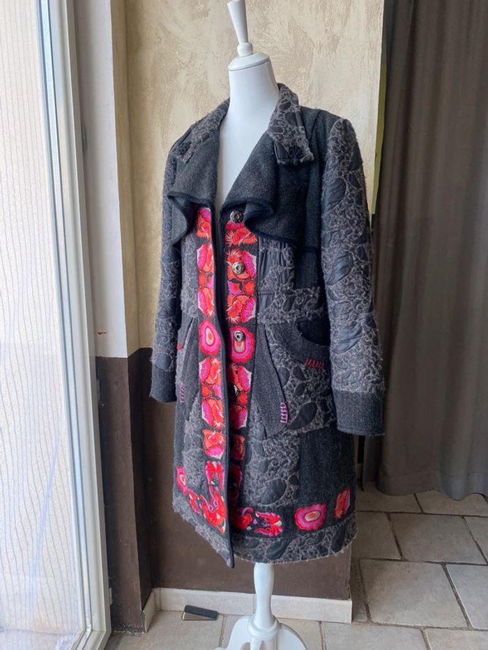 Manteau mi-long Fille des Sables 44 - photo numéro 3
