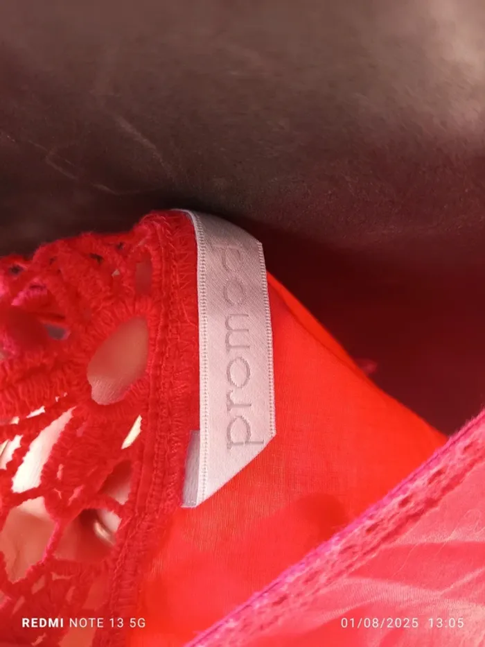 Magnifique Combi short Promod taille xl rose - photo numéro 6