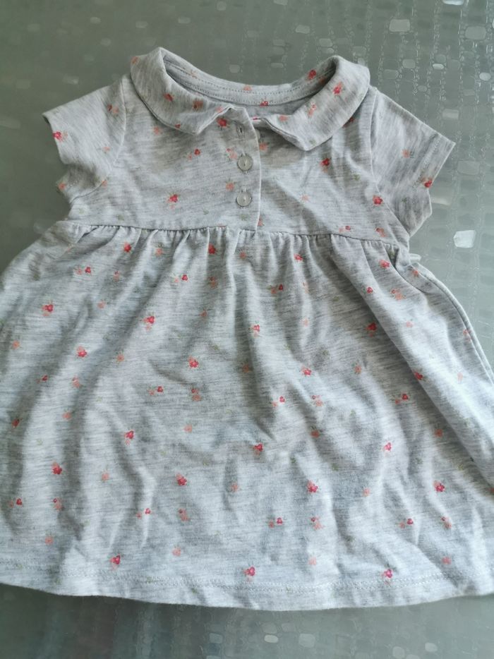 Robe bébé grise