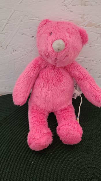 Doudou ours rose les p'tits doudous MOULIN ROTY