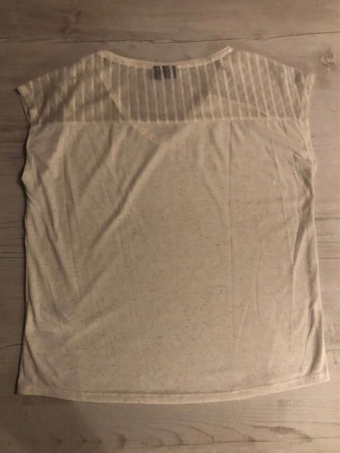AN44:Haut beige chiné TM-42/44 NEUF - photo numéro 8
