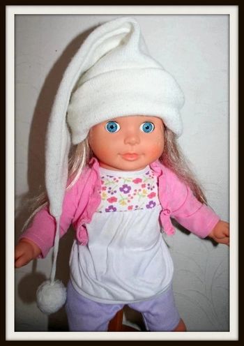 Bonnet 6/12m un peu bouloché