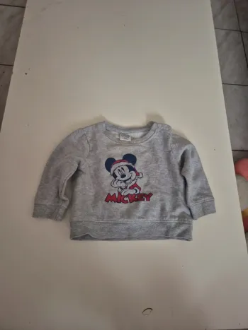 Pull mickey Noël 6-12 mois