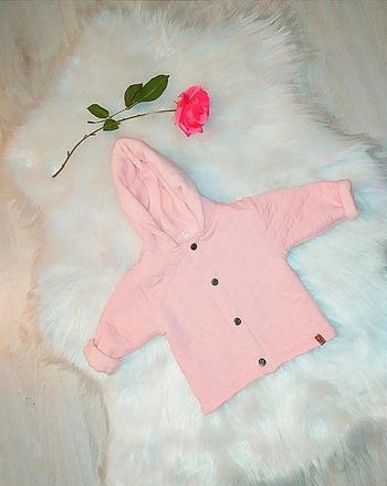 Manteau capuche matelassé doublé polaire bébé fille 6 mois