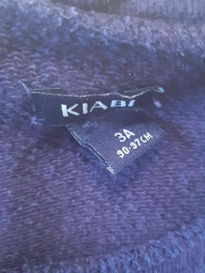 sweat bleu marine fille - étoiles - Kiabi - 2 ans - 92 cm - photo numéro 4