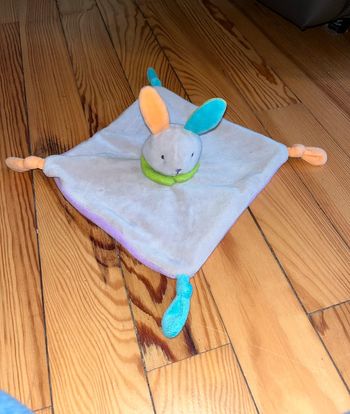 Doudou mouchoir lapin