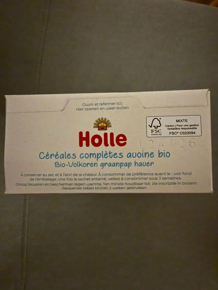 Céréales holle bébé - photo numéro 3