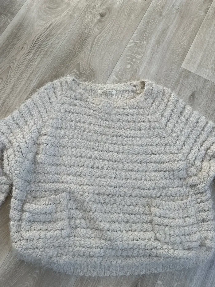 Pull beige - photo numéro 2