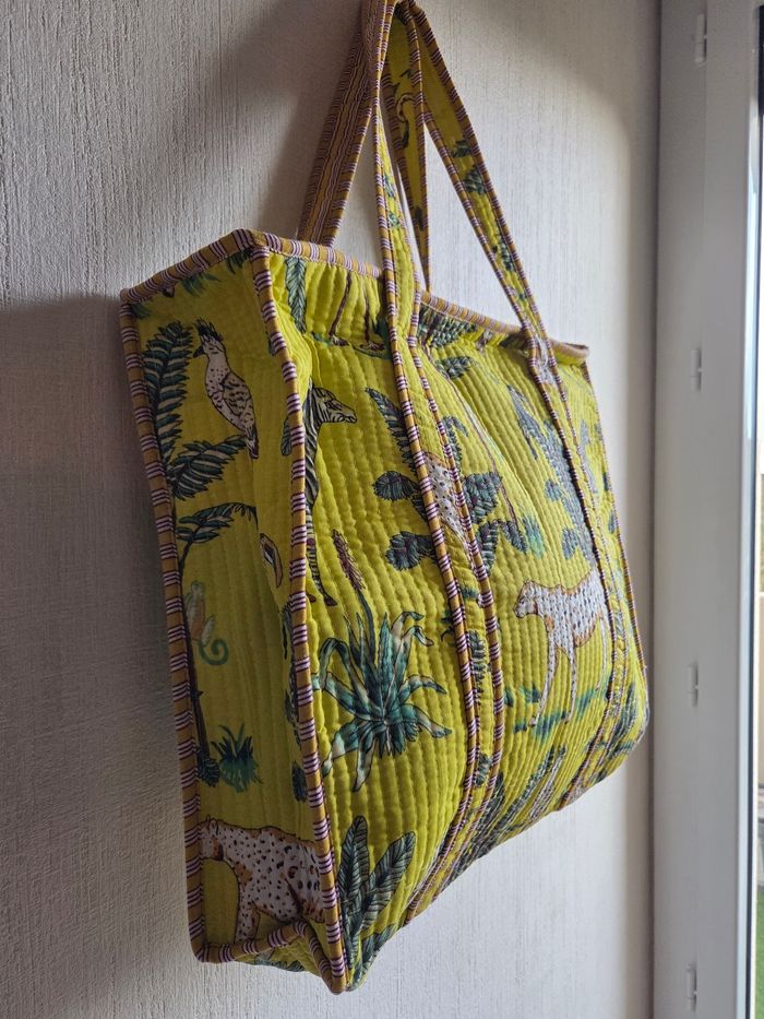 Sac matelassé en coton - photo numéro 3