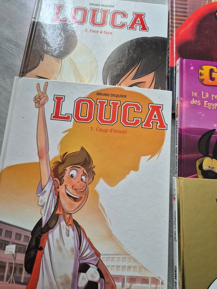 Lot  de 5 bandes dessinées Louca Garfield ducobu - photo numéro 2