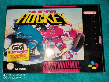 Super hockey super Nintendo
