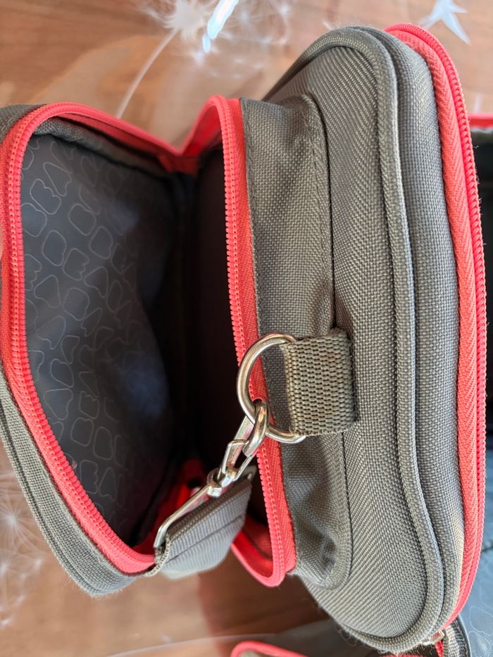 Beaba vanity sac à langer gris et corail - photo numéro 5