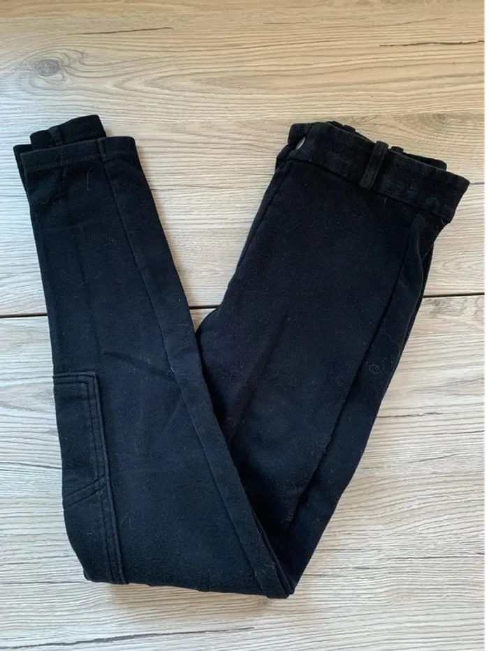 Pantalon d’équitation Fouganza – Taille 12 ans – Noir