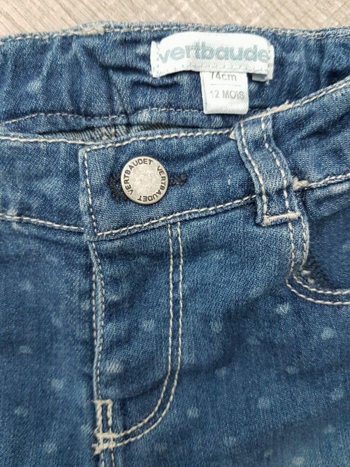 Jean Vertbaudet 12 mois en très bon état - photo numéro 3