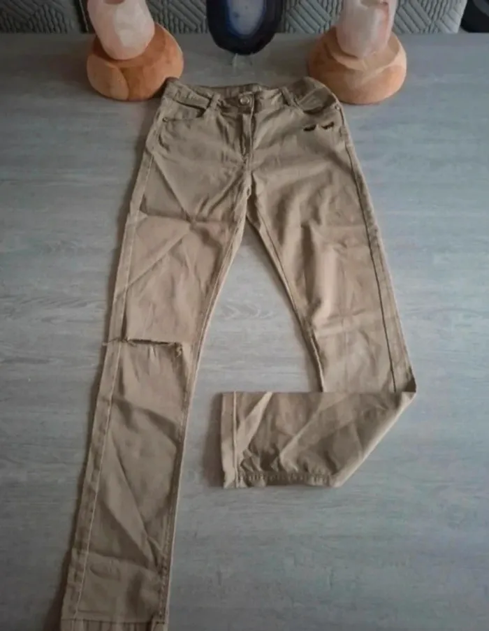 pantalons taille 10 ans lot de 3 - photo numéro 2