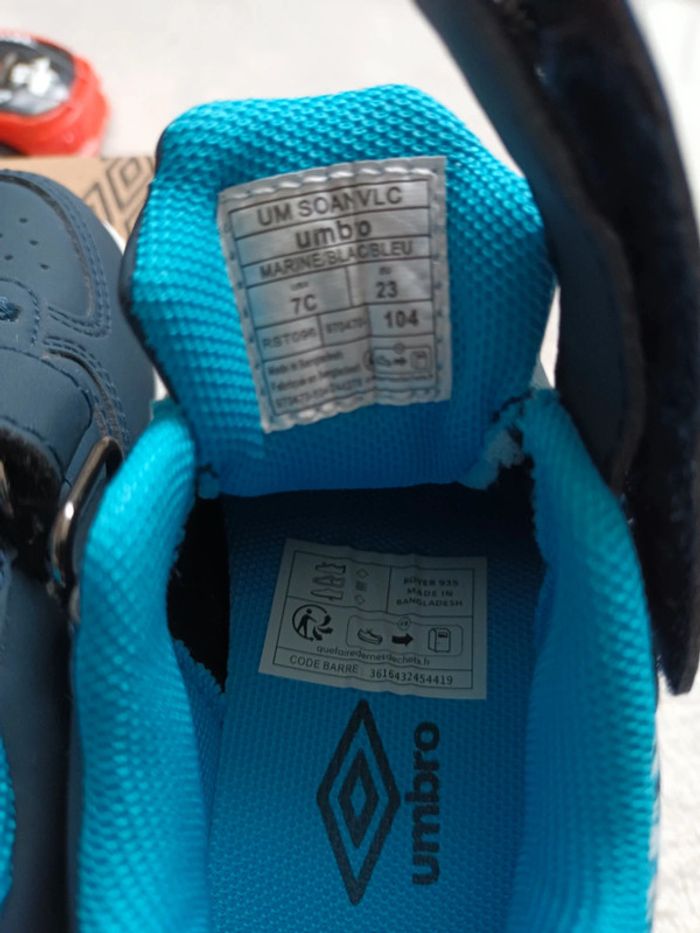 Basket umbro taille 23 neuve - photo numéro 5